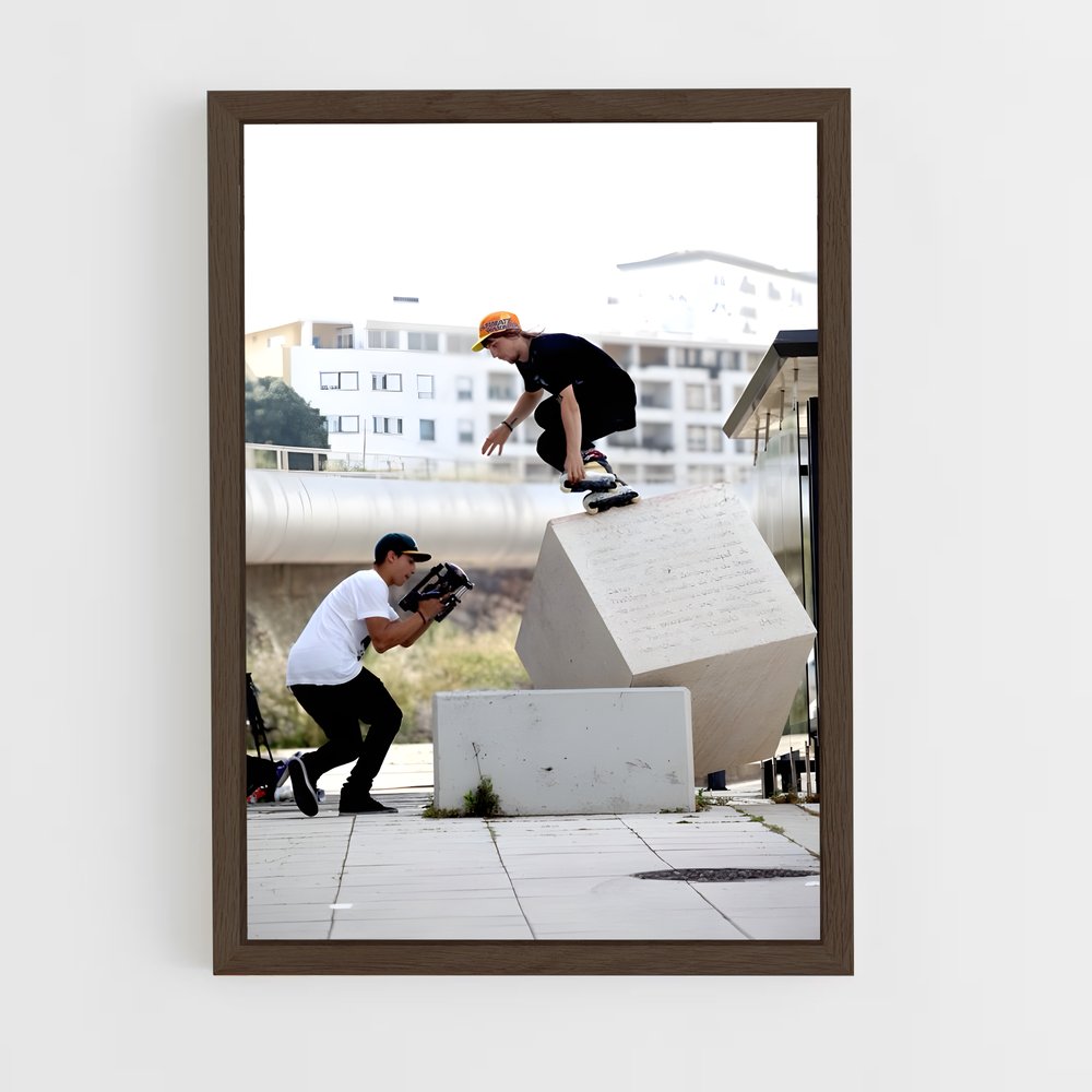 Poster Ride the Concrete – affiche Rollerblade (vue 5)